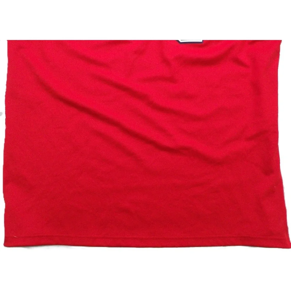 Polo Ralph Lauren US Open Tennis Shirt Men L Red Performance Big P Polo Logo EUC
